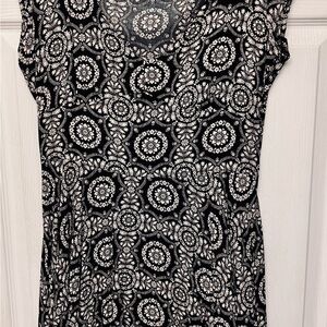 Abercrombie & Fitch Black and White Mini Dress